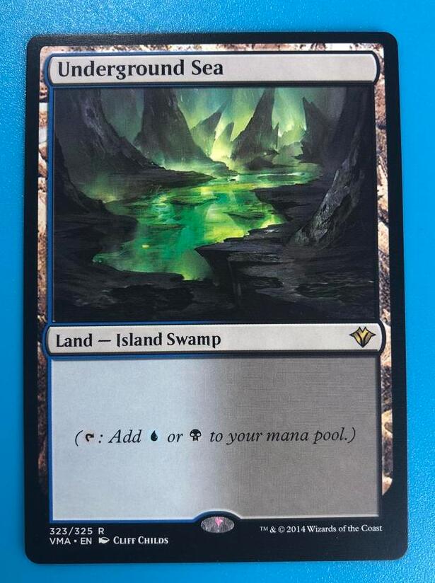 Underground Sea Vintage Masters Hologram mtg proxy magic the gathering  proxies cards gp fnm playable holo foil available