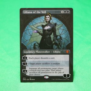 Liliana of the Veil  #373	Dominaria United (DMU) Hologram mtg proxy magic the gathering proxies cards gp fnm playable holo foil available