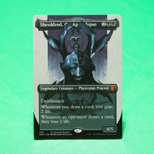 Sheoldred, the Apocalypse #435	Dominaria United (DMU) Hologram mtg proxy magic the gathering proxies cards gp fnm playable holo foil available
