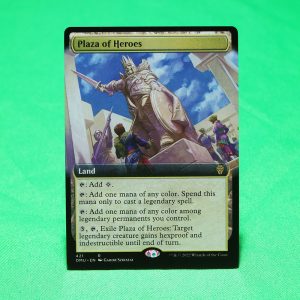 Plaza of Heroes #421	Dominaria United (DMU) Hologram mtg proxy magic the gathering proxies cards gp fnm playable holo foil available