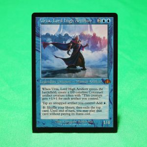 Urza, Lord High Artificer #296	Dominaria United (DMU) mtg proxy mtg magic the gathering proxies cards gp fnm playable holo foil available