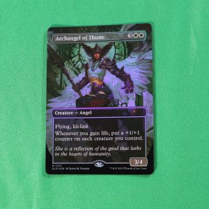 Archangel of Thune #1337 Secret Lair Drop (SLD) Foil mtg proxy magic the gathering proxies cards gp fnm playable