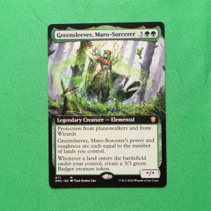Greensleeves, Maro-Sorcerer #77	Dominaria United Commander (DMC) Hologram/Holostamp mtg proxy magic the gathering proxies cards gp fnm playable