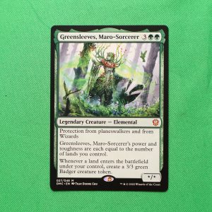 Greensleeves, Maro-Sorcerer #27	Dominaria United Commander (DMC) Hologram/Holostamp mtg proxy magic the gathering proxies cards gp fnm playable